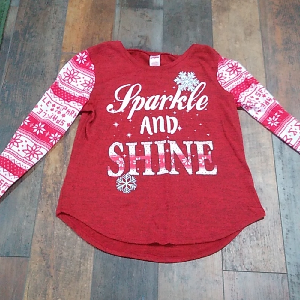 Adorable red Christmas shirt